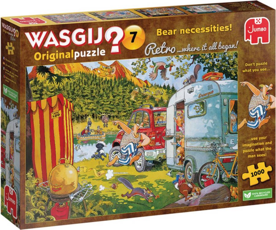 Wasgij Original Bear Necessities Puzzel 1000 stukjes Puzzel