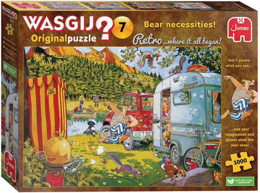 Wasgij retro original 7 bereleuk hier! legpuzzel 1000 stukjes