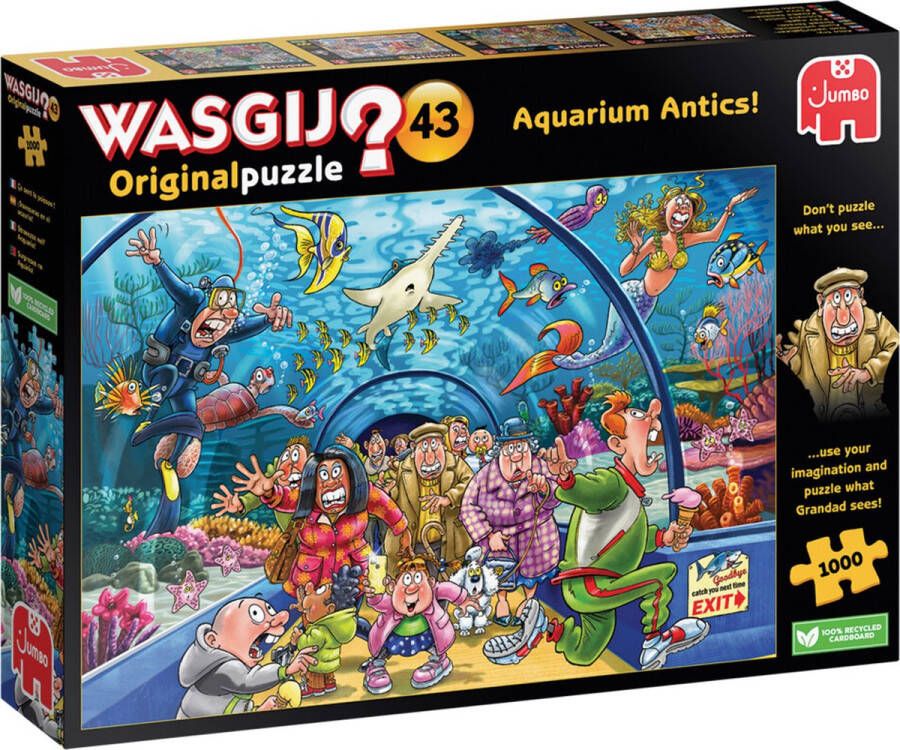 Wasgij original 43 niet aan de haak! legpuzzel 1000 stukjes