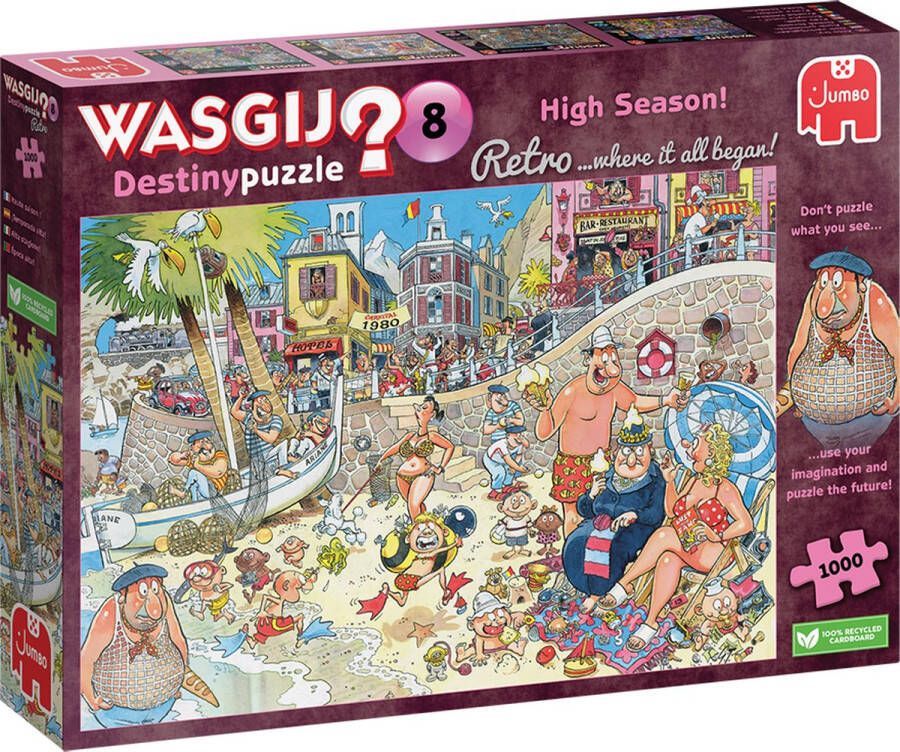 Wasgij Retro Destiny 8 Hoogseizoen! Puzzel 1000 stukjes