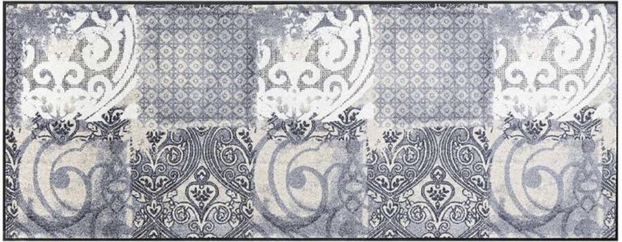 Wash+dry by Kleen-Tex Loper Arabesque Inloopmatten antislip geschikt voor binnen en buiten wasbaar
