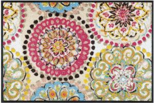 Wash+dry by Kleen-Tex Mat Vintage Fresko Inloopmat antislip geschikt voor binnen en buiten wasbaar