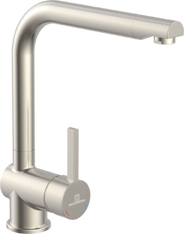 WASSERWERK WK 4 Keukenkraan Mengkraan RVS Look