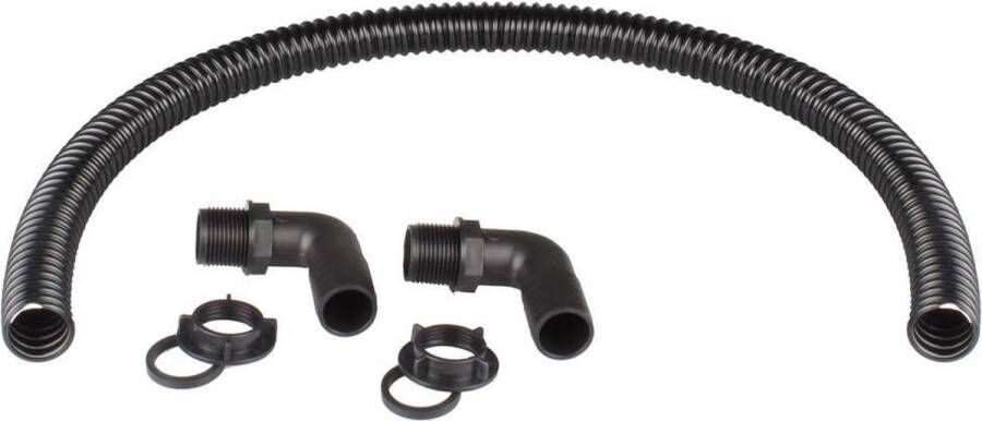 Tuinexpress Waterton verbindingsset haaks 1 meter Regenton verbindingsset