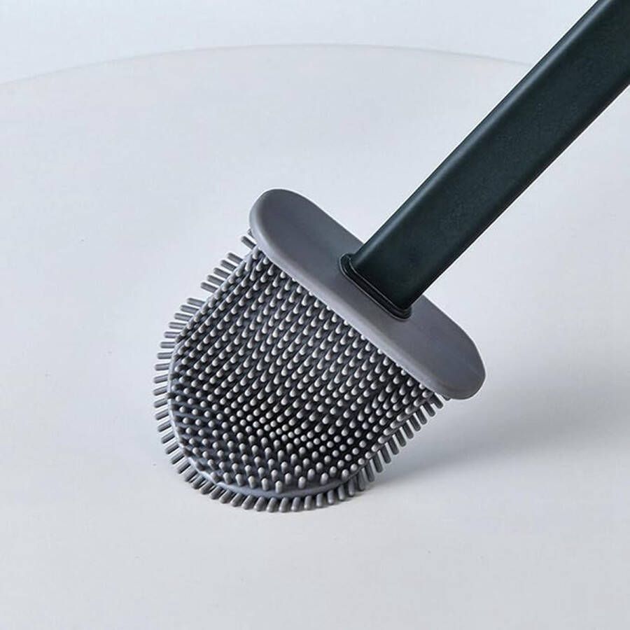 Watshome toiletborstel met houder siliconen hygiënisch milieuvriendelijk
