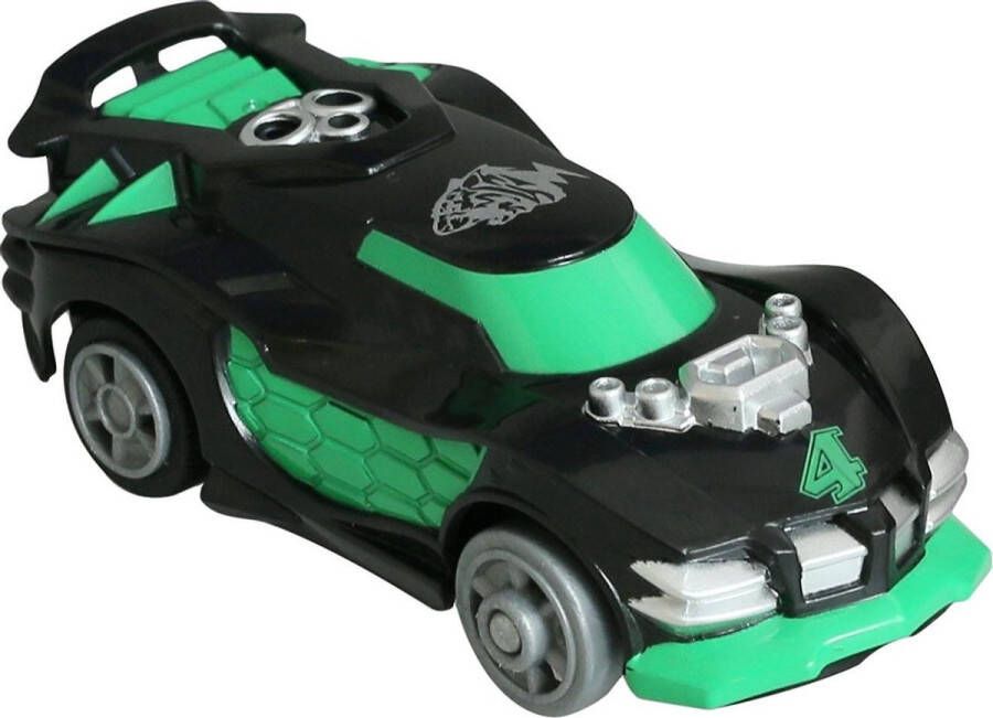 Wave Racers Auto Ace 400x Op Batterijen 9 Cm Groen zwart
