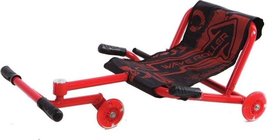 Wave Roller Rood EzyRoller-Waveroller- Skelter- ezy roller- -ligfiets-kart-buitenspeelgoed