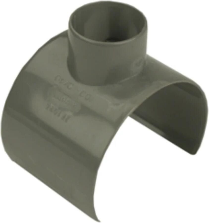 Wavin PVC klemzadel aanboorzadel lijm 80-75x40mm grijs (3103308040)
