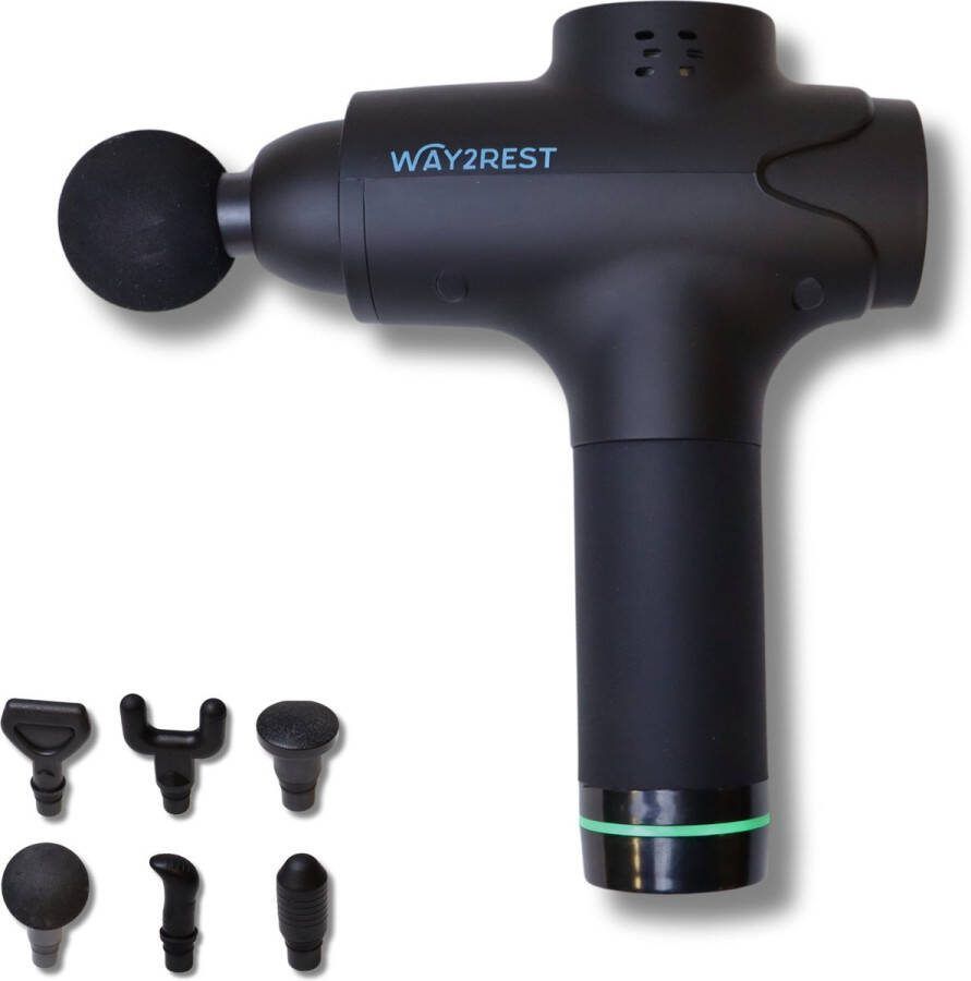 Way2Rest Massage Gun Theragun Massage Apparaat Massage Gun Professioneel Massage Pistool Massagepistool Theragun Massageapparaten