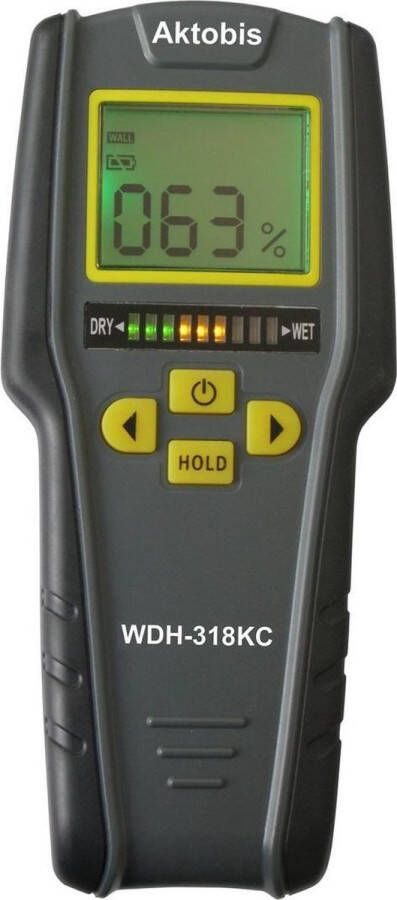 WDH -318KC Vochtmeter voor wanden muren en hout