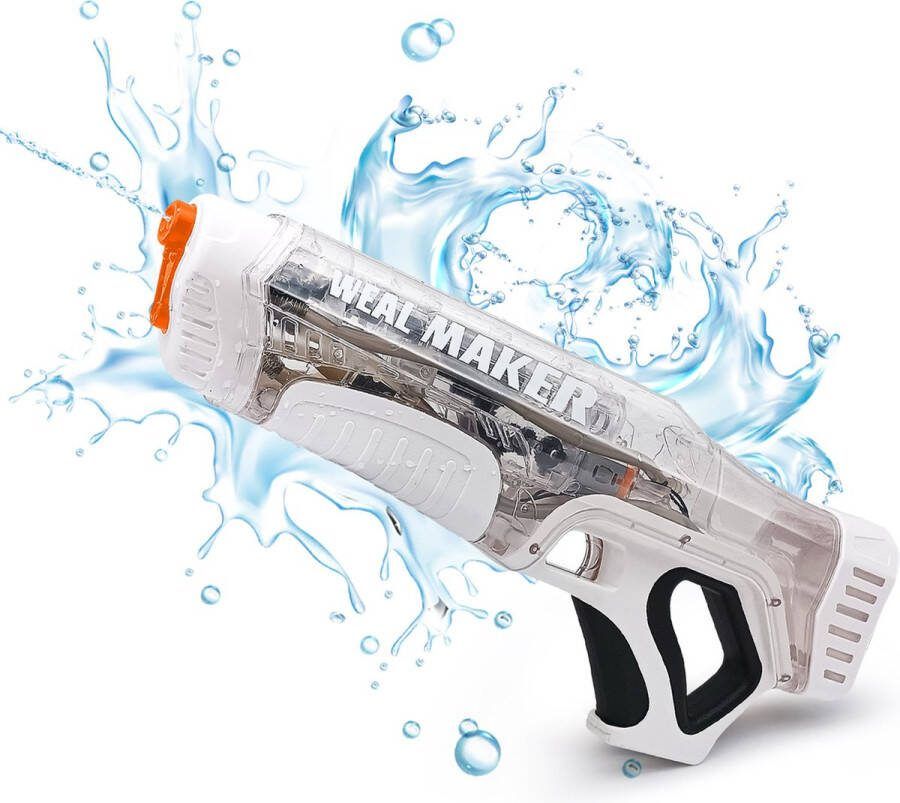 Weal maker Elektrische Waterpistool Vult Automatisch Waterpistool Wit Waterpistool Elektrisch