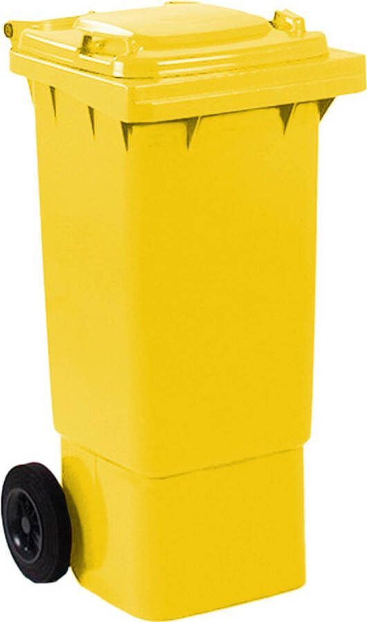Weber Afvalcontainer 80 liter geel Kliko