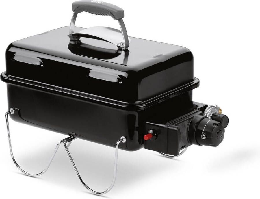 Weber Go-Anywhere Gasbarbecue Zwart 42x26 cm 1 Brander - Foto 2