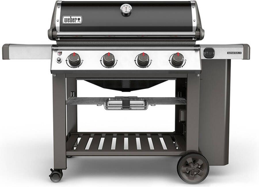 Weber Genesis II E-410 GBS Gasbarbecue Zwart 86x48 cm 4 Branders