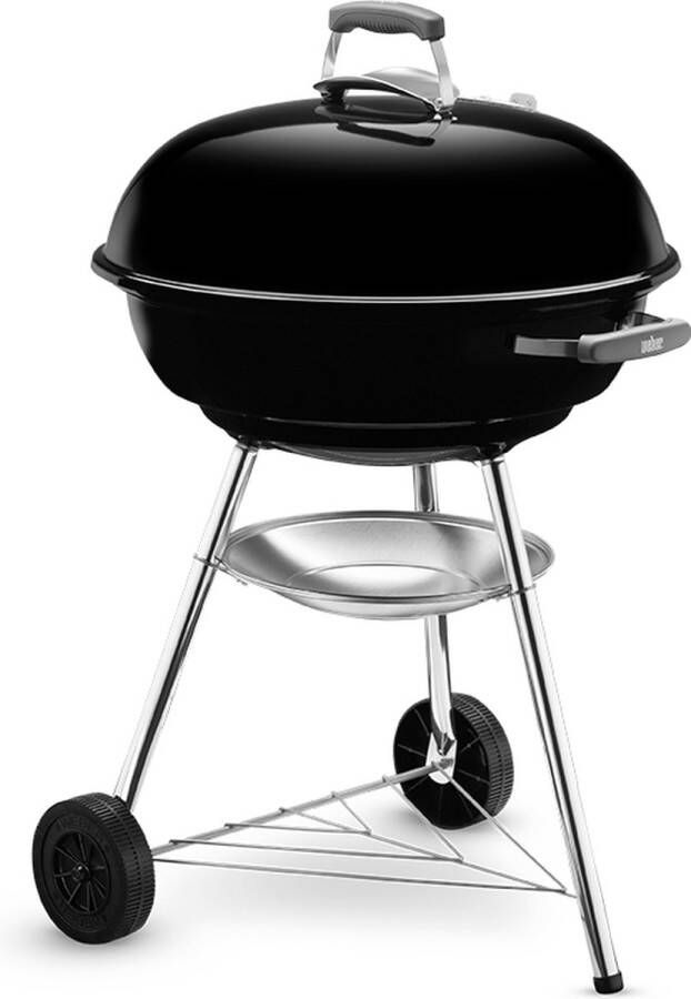 Weber Compacte Houtskoolbarbecue Verchroomd Staal Ø 57 Cm