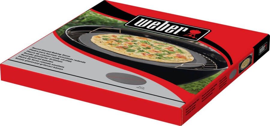 Weber Pizzasteen geglazuurd rond d36cm