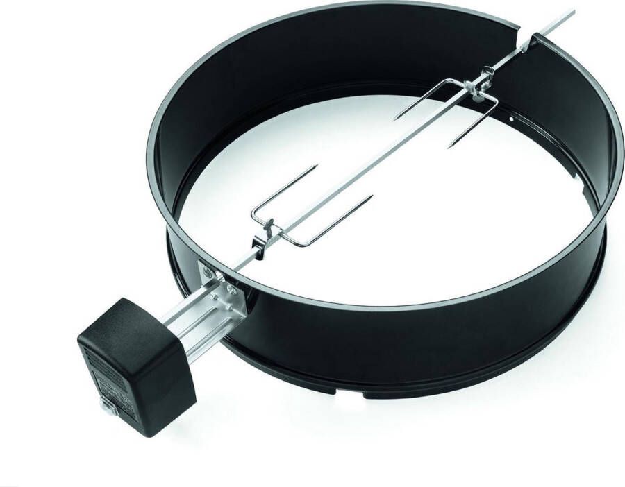Weber WBR0166A Girarrosto per Barbecue a Carbone da 57cm Nero