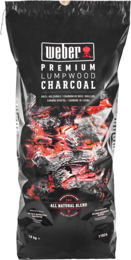 Weber Premium Lumpwood Charcoal 10 kg