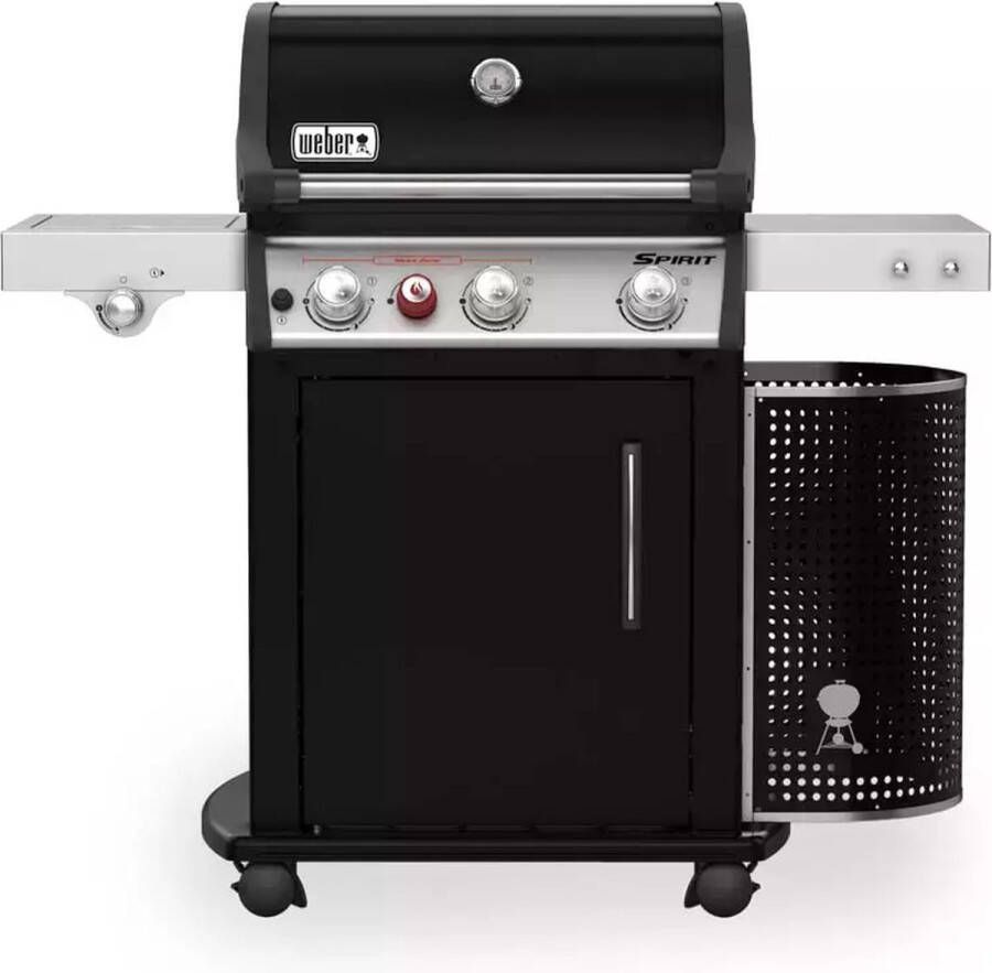 Weber Spirit EP-335 Premium GBS Gasbarbecue Zwart 60x45 cm 3 Branders 1 zijbrander