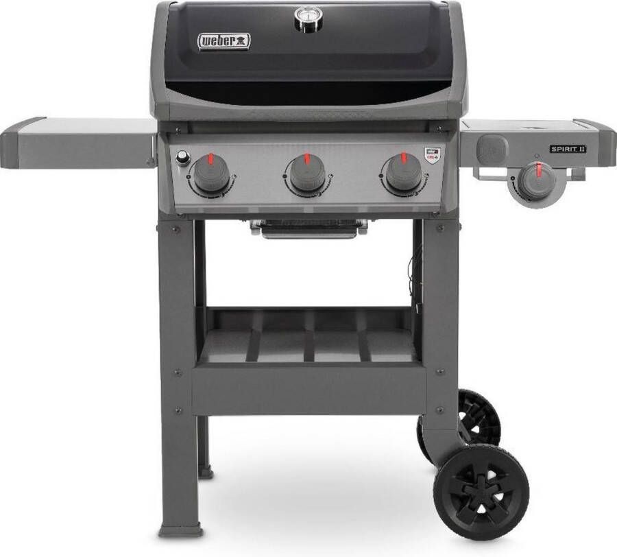 Weber Spirit II E-320 Gasbarbecue Zwart 3 Branders