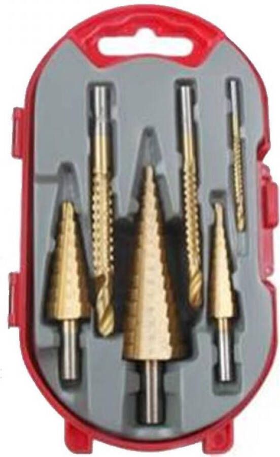 WEBER TOOLS Stappenboor Set 4 Tot 30 Mm (4-30 Mm) (wt-405)