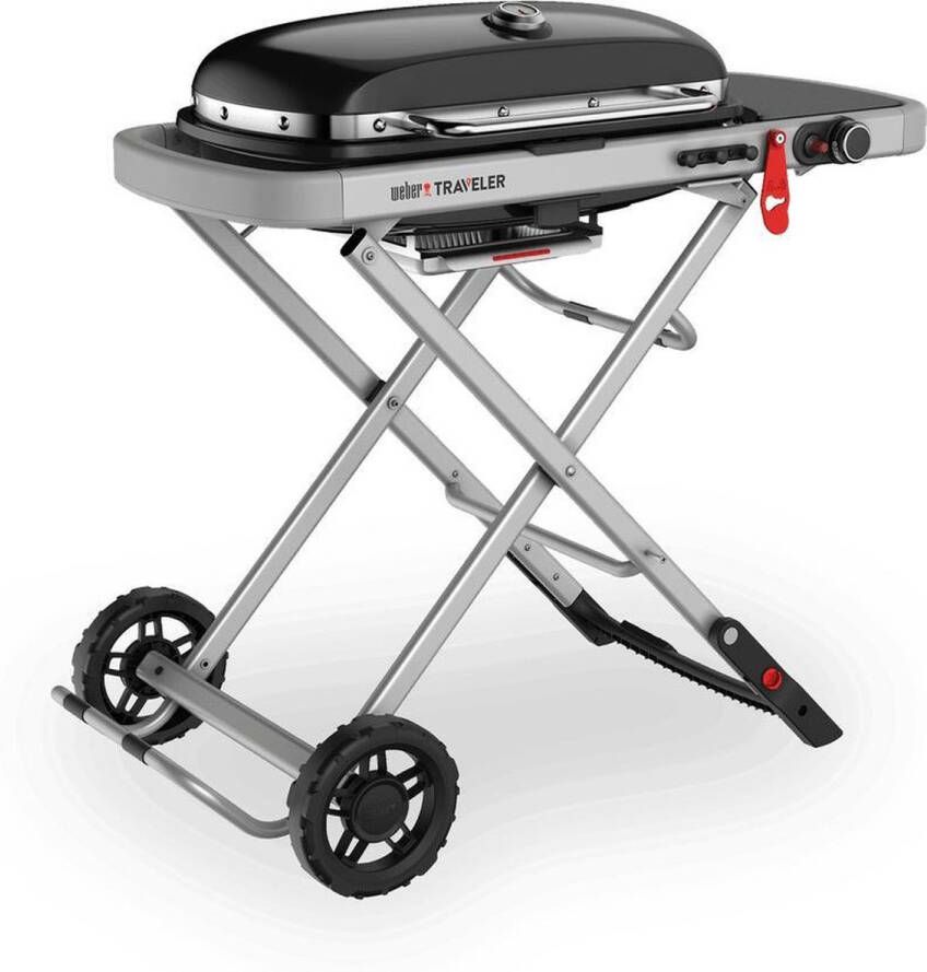 Weber Traveler Gasbarbecue Zwart