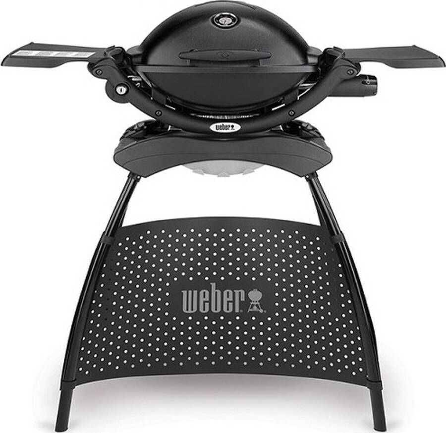 Weber WBR0086P Barbecue a Gas Q 2200 con Stand Nero