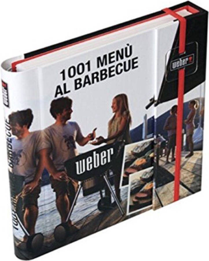 Weber WBR0120A Ricettario 1001 Men al Barbecue Multicolore