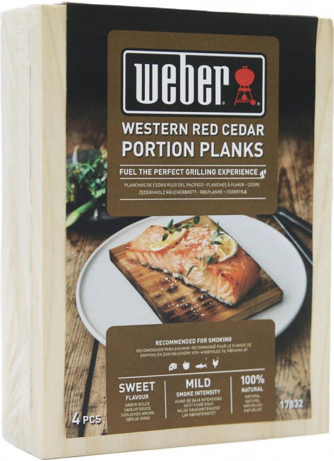 Weber Western Red Cedar Wood Portion Planks