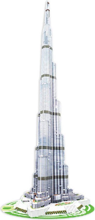 WEBU Premium Bouwpakket Voor Volwassenen en Kinderen Bouwpakket 3D puzzel Modelbouwpakket DIY Burj Khalifa