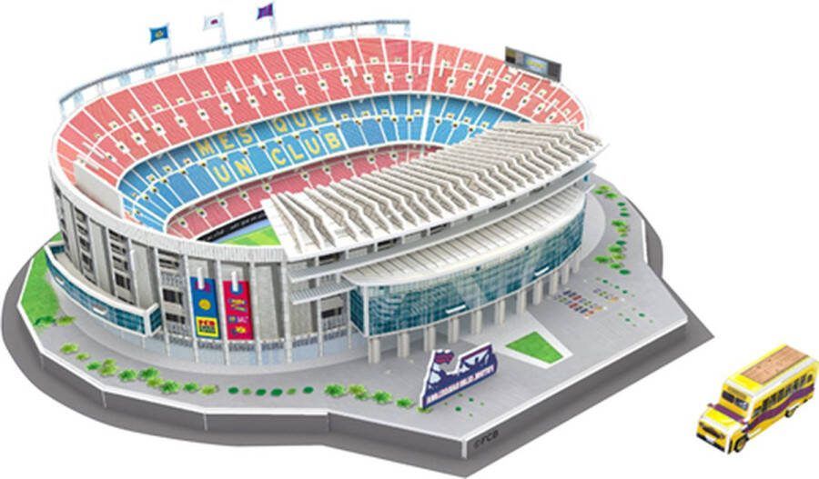 WEBU Premium Bouwpakket Voor Volwassenen en Kinderen Bouwpakket 3D puzzel Modelbouwpakket DIY Camp Nou