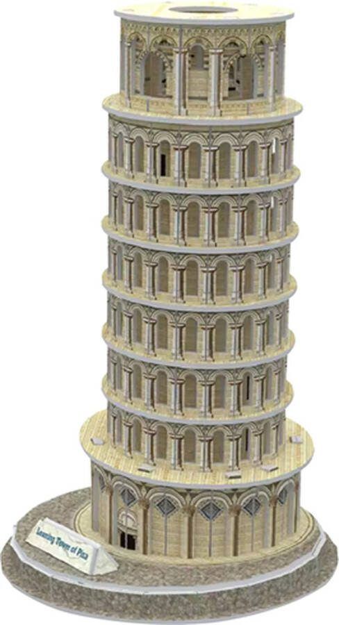 WEBU Premium Bouwpakket Voor Volwassenen en Kinderen Bouwpakket 3D puzzel Modelbouwpakket DIY Leaning tower of Pisa