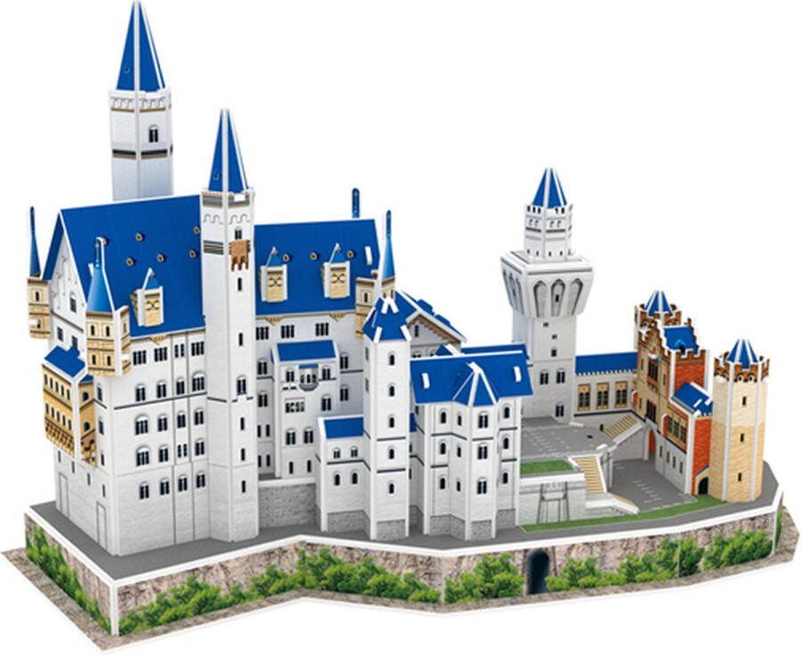 WEBU Premium Bouwpakket Voor Volwassenen en Kinderen Bouwpakket 3D puzzel Modelbouwpakket DIY Slot Neuschwanstein