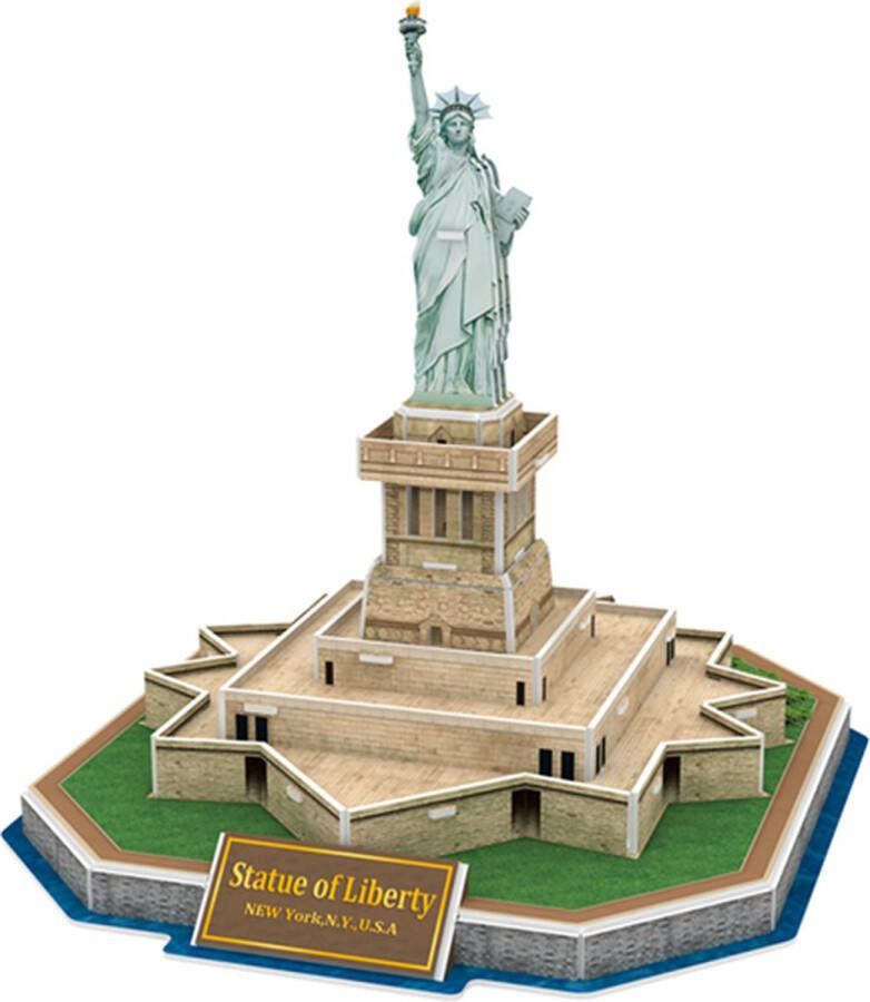 WEBU Premium Bouwpakket Voor Volwassenen en Kinderen Bouwpakket 3D puzzel Modelbouwpakket DIY Statue of Liberty
