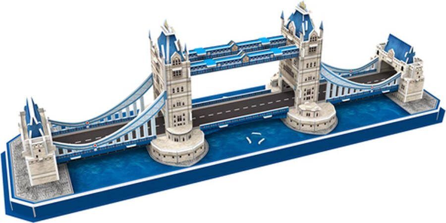 WEBU Premium Bouwpakket Voor Volwassenen en Kinderen Bouwpakket 3D puzzel Modelbouwpakket DIY Tower Bridge London