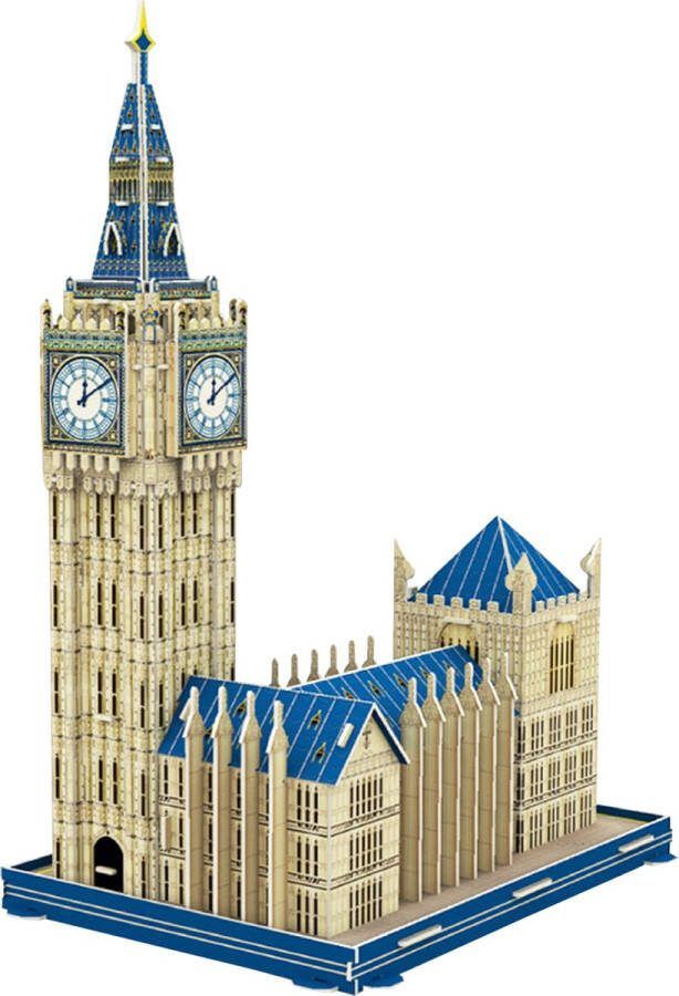 WEBU Premium Miniatuur Bouwpakket Voor Volwassenen en Kinderen Bouwpakket 3D puzzel (11+ Jaar) Modelbouwpakket DIY Big Ben