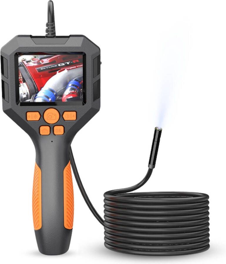 Webvision Endoscoop Inspectie Camera met 2.8 scherm 10M Industriële Endoscoop Ergonomisch Hand Design Incl. 32 GB SD kaart