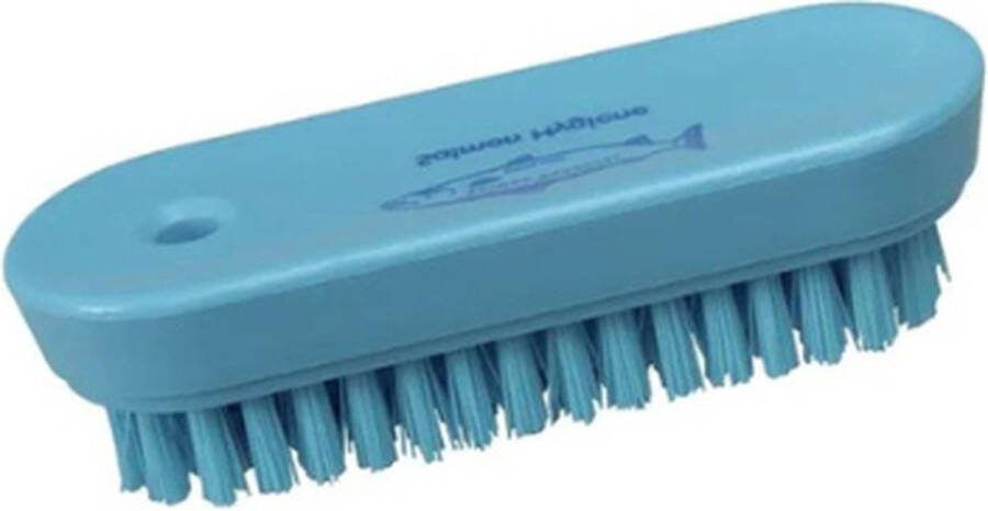 Wecoline Hillbrush nagelborstel groot hard blauw