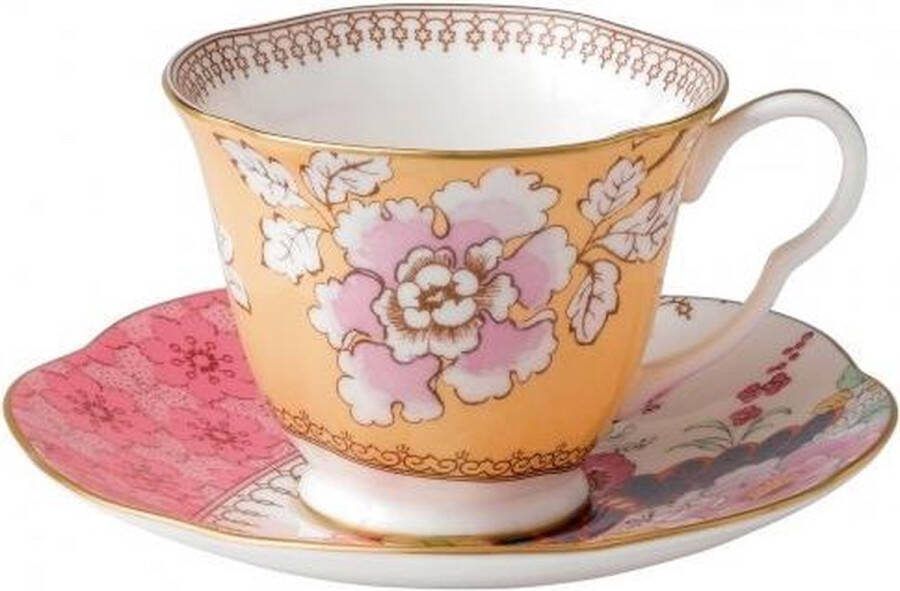 Wedgwood Butterfly Bloom Kop en Schotel Geel