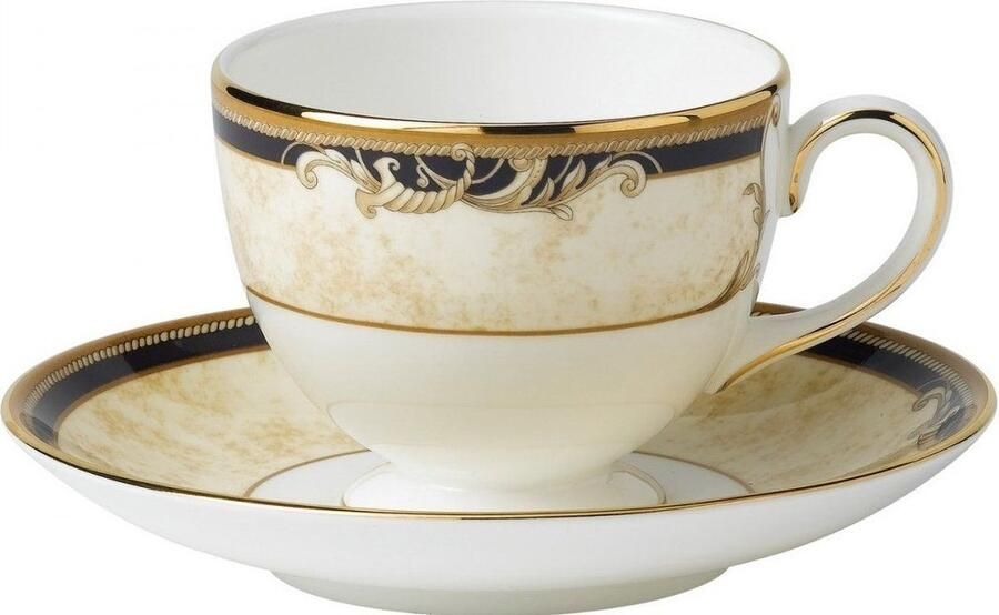 Wedgwood Cornucopia Theekop Leigh 0.15 ltr en schotel