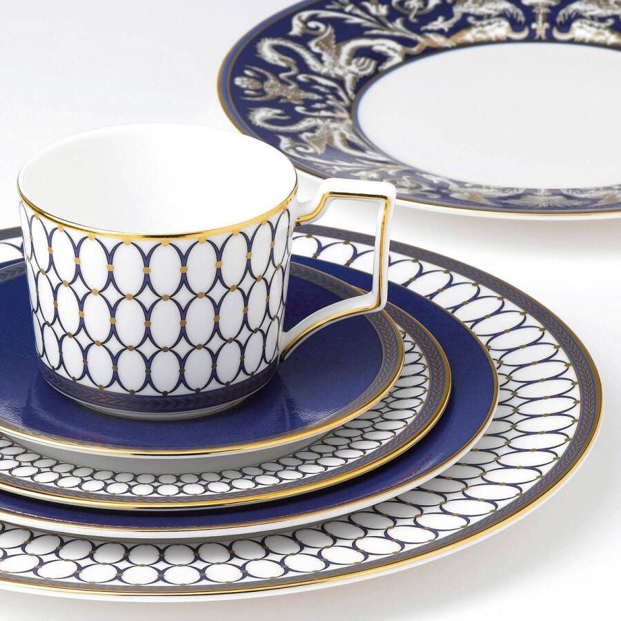 Wedgwood WedgHout Espresso Kopje en Schotel Renaissance Goud