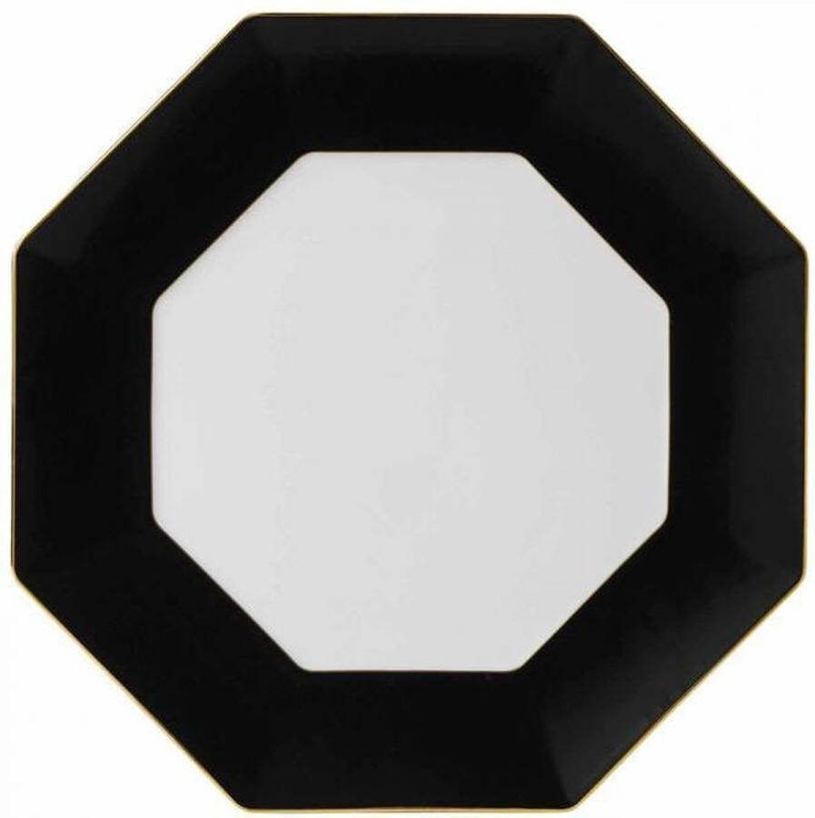 Wedgwood Ontbijtbord Arris Zwart ø 23 cm