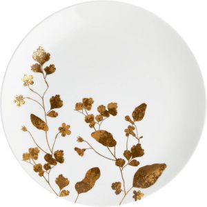 Wedgwood Vera Wang Jardin Ontbijtbord 20cm Wit & Goud