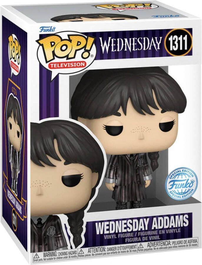 Funko Pop! Wednesday (2022) Wednesday Addams Metallic #1311 Exclusive