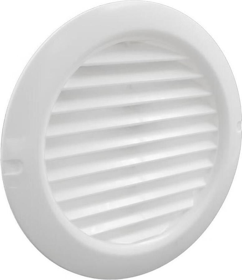 Weha Schoepenrooster & muggennet Ø150mm kunststof wit
