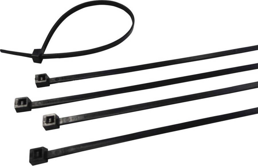 Weidmüller CB 390 4.8 BLACK Polyamide Zwart 100stuk(s) kabelbinder