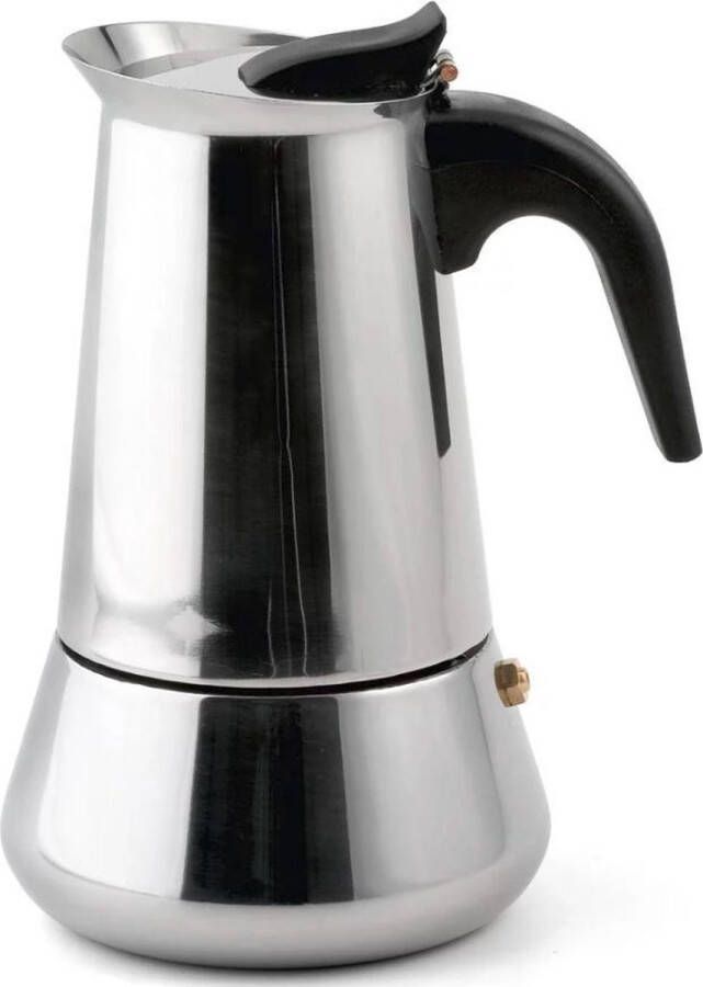 Weis Espressomaker 6-kops RVS