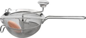 Weis groente passeerzeef rvs gaas 20 cm