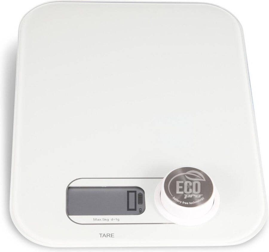 Weis Keukenweegschaal Wit – Eco Pro