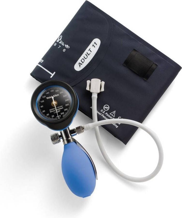 Welch Allyn Durashock DS-55 bloeddrukmeter kleur: blauwe details